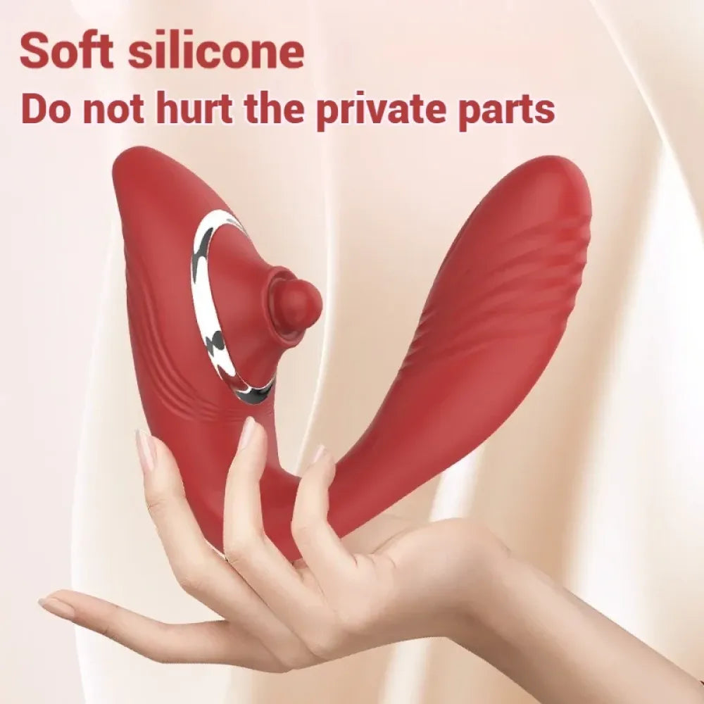 10 Mode Dual Stimulation Vibrator For Women Clit & G-Spot