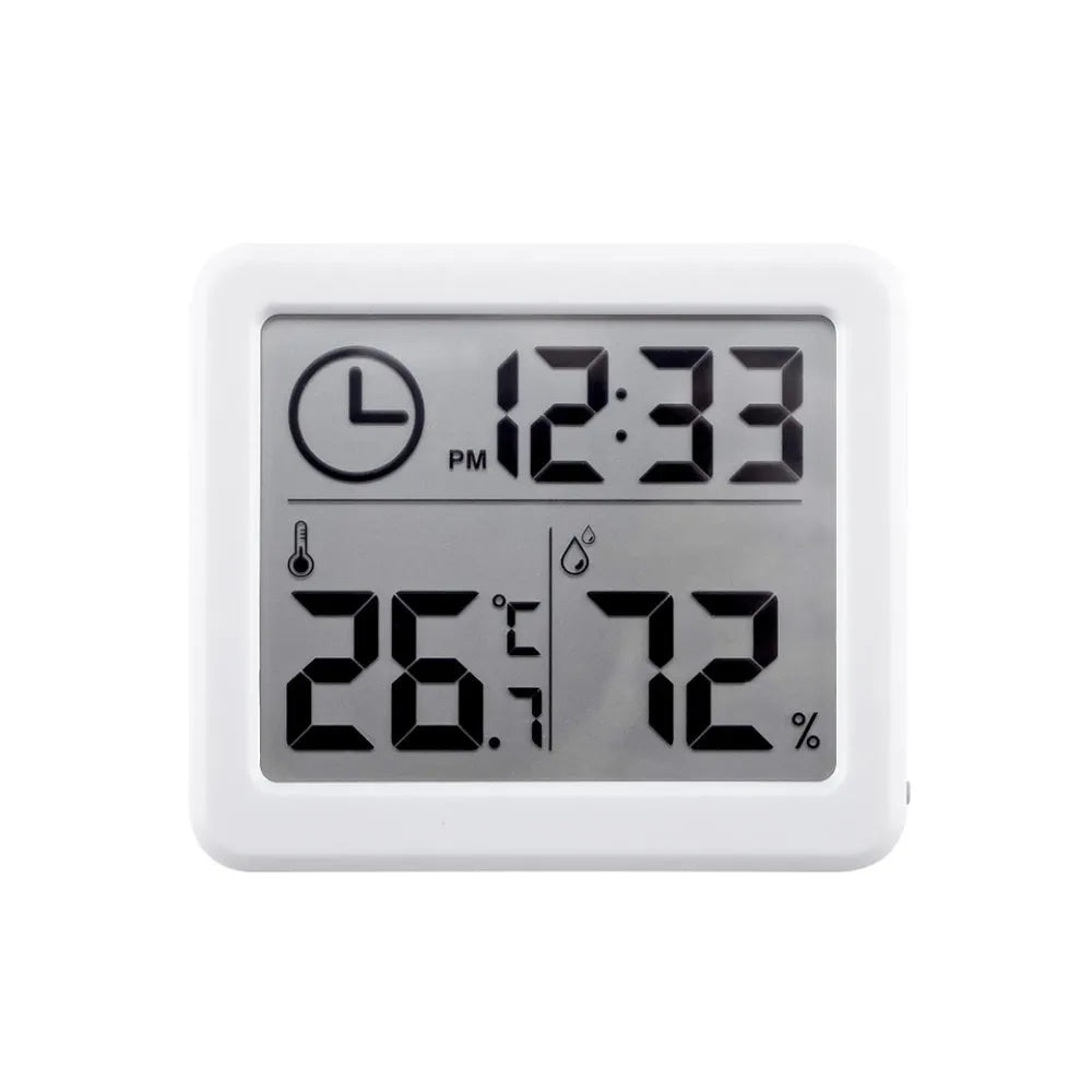 Vibe Geeks Thermometer and Humidity Monitor with 3.2” LCD