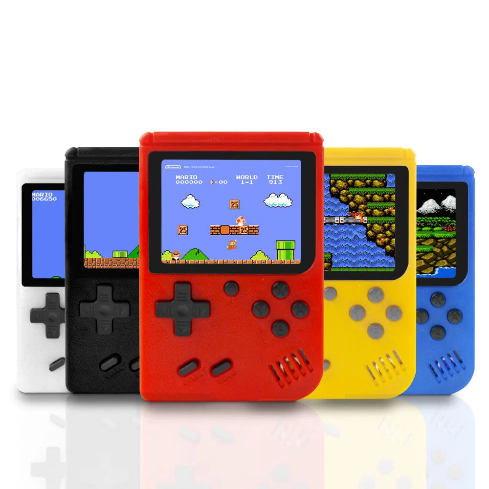Vibe Geeks Built - in Retro Games Portable Game Console