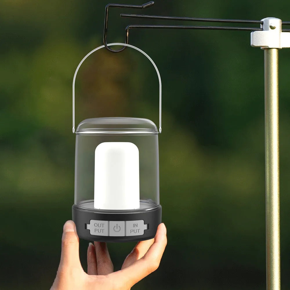 Vibe Geeks 3 Modes Vintage Portable Camping Lantern - USB