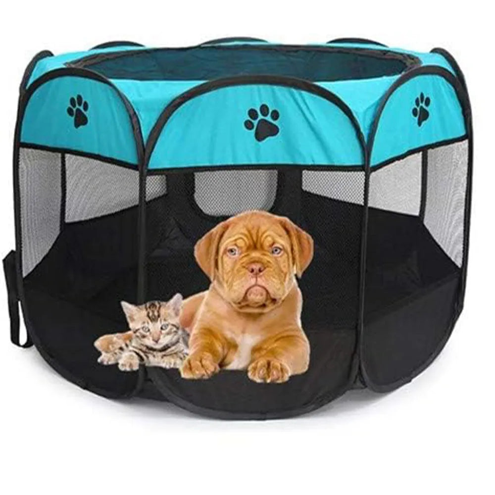 Vibe Geeks Multi - Functional Portable Pet Tent for Indoor