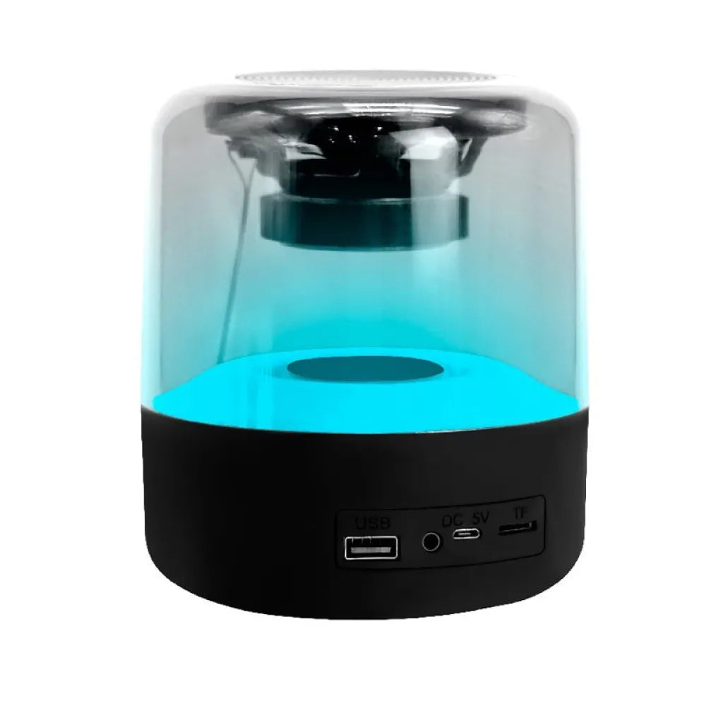 Vibe Geeks Portable Wireless Music Speaker with LED Color