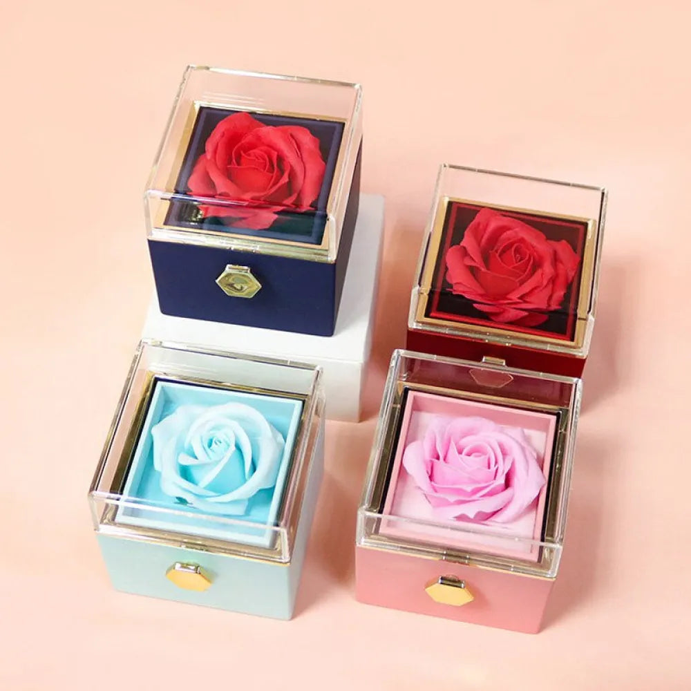 Vibe Geeks Eternal Rose Box Preserved Flower Surprise