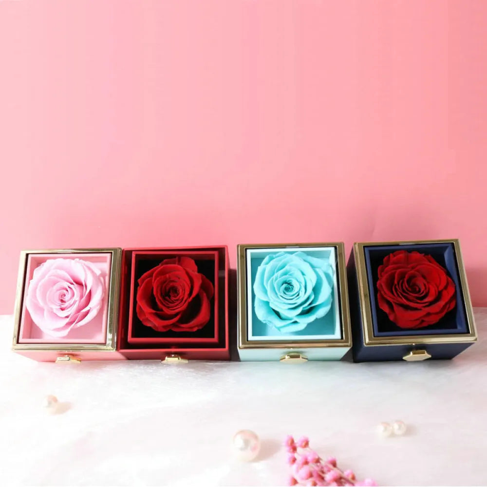 Vibe Geeks Eternal Rose Box Preserved Flower Surprise