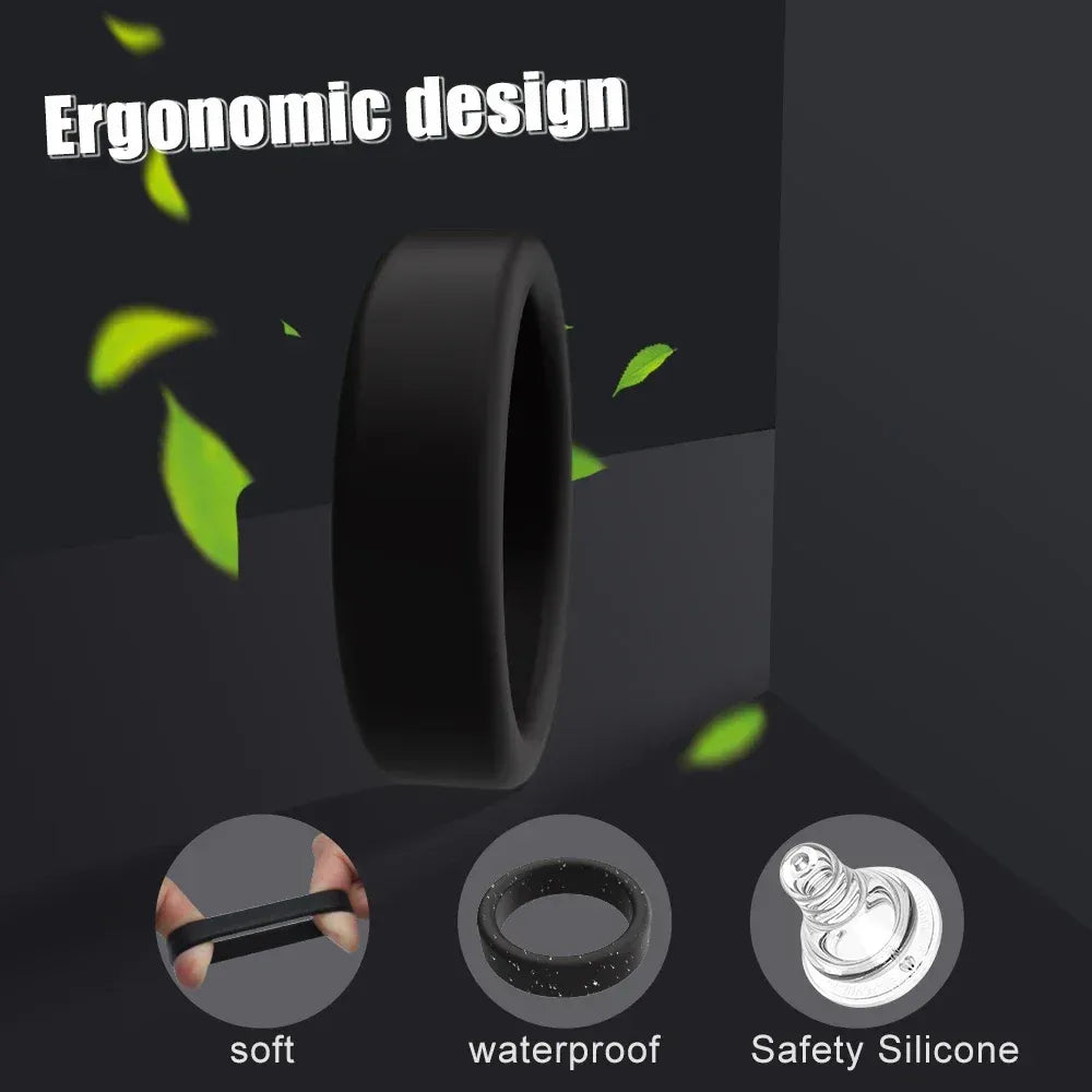 3 Piece Silicone Cock Rings For Men’S Sexual Enhancement