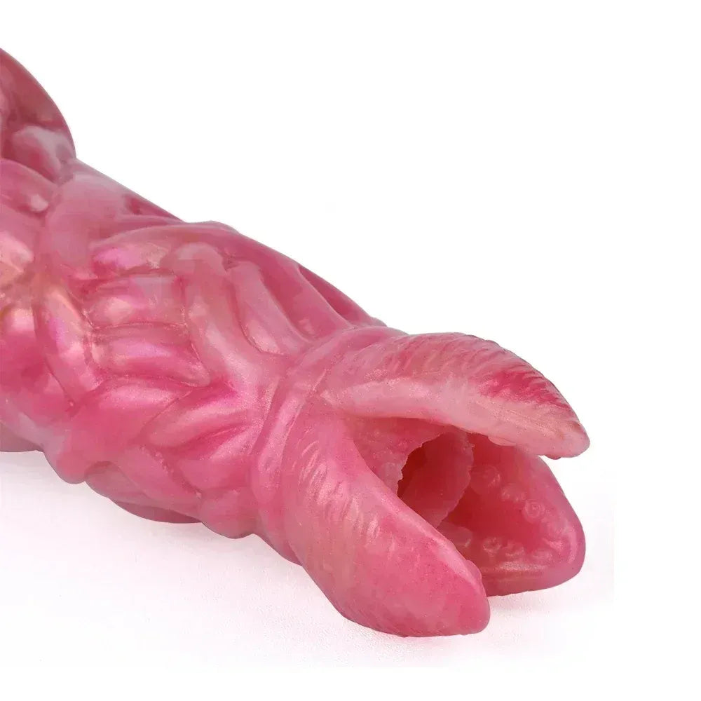 8 Inch Luminous Dildo With Inflatable Pump & 5 Eggs