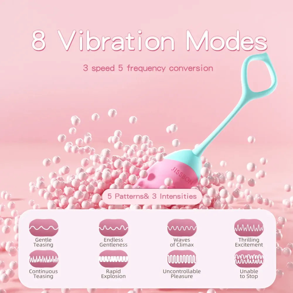 8 Mode Remote Control Dildo Vibrator For Couples