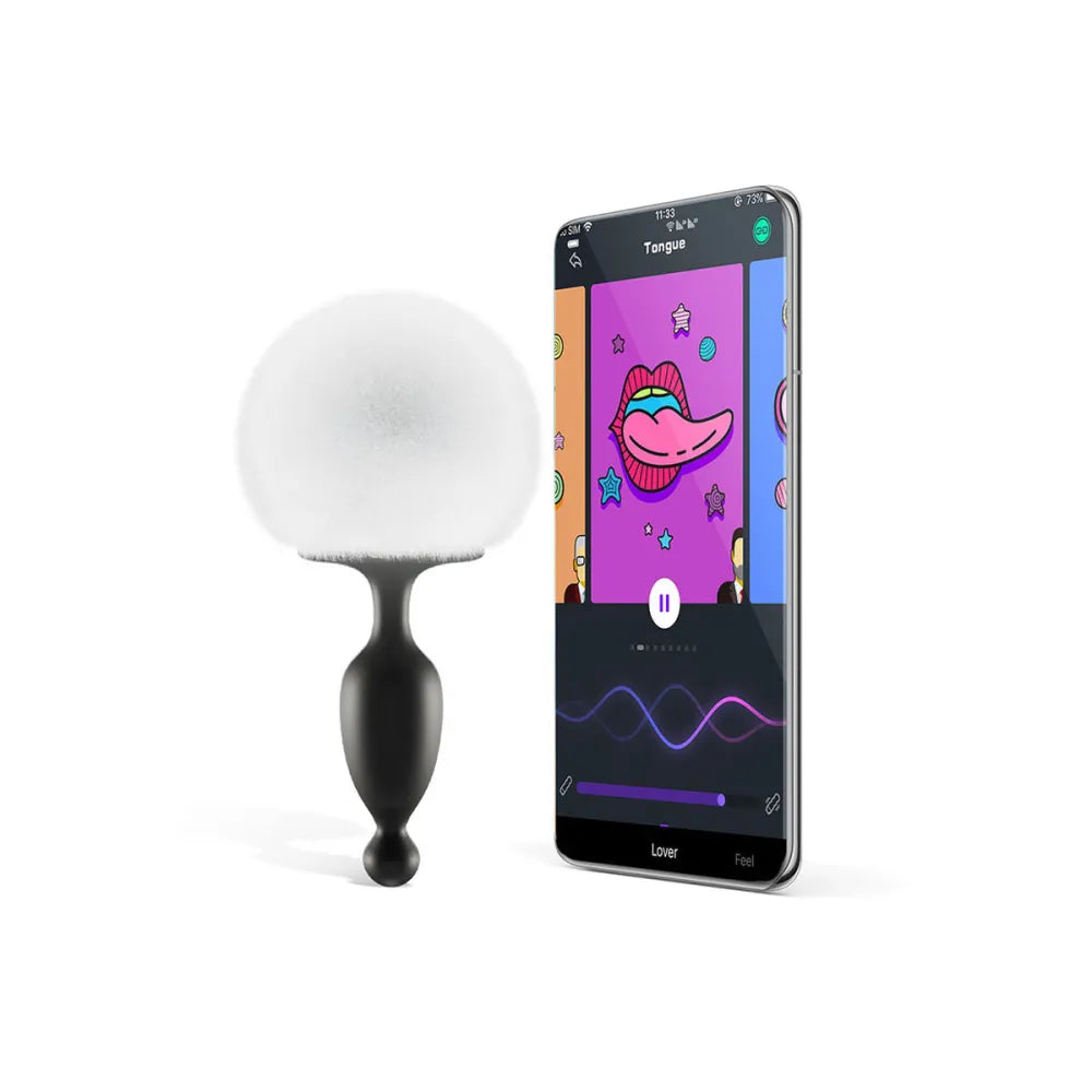 Anal Plug By Magic Motion White Black