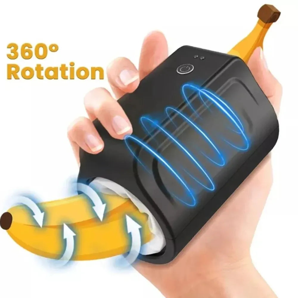 Automatic Rotation Vibration Masturbator for Men Male Sex