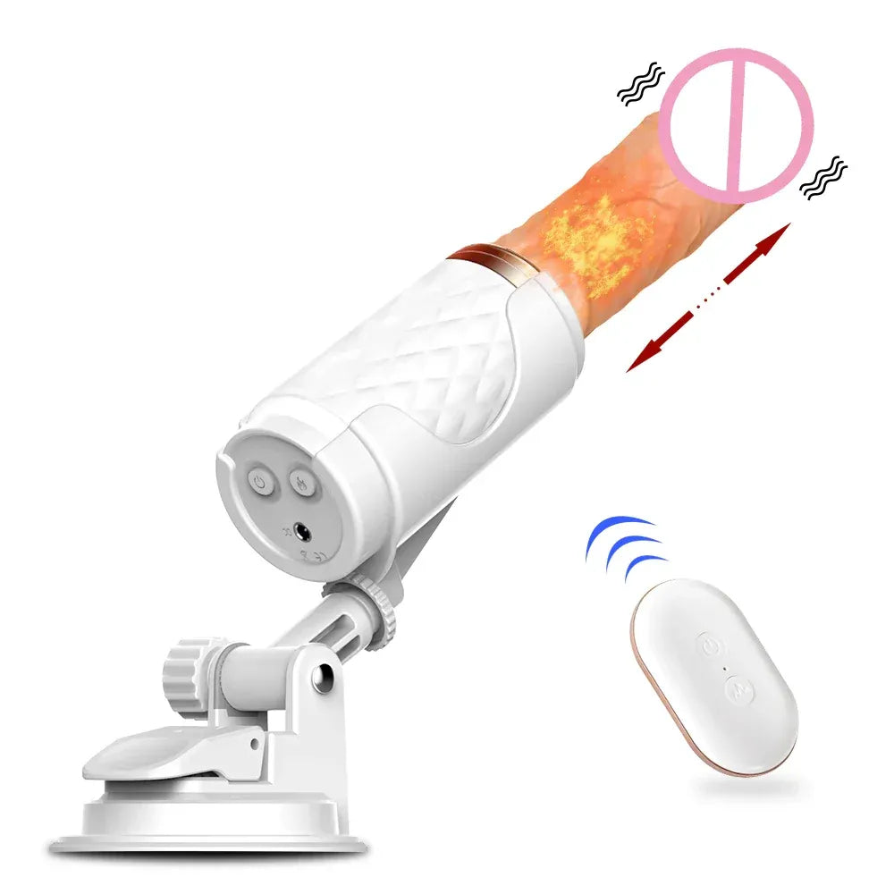 Automatic Thrusting G-Spot Dildo with Suction Cup