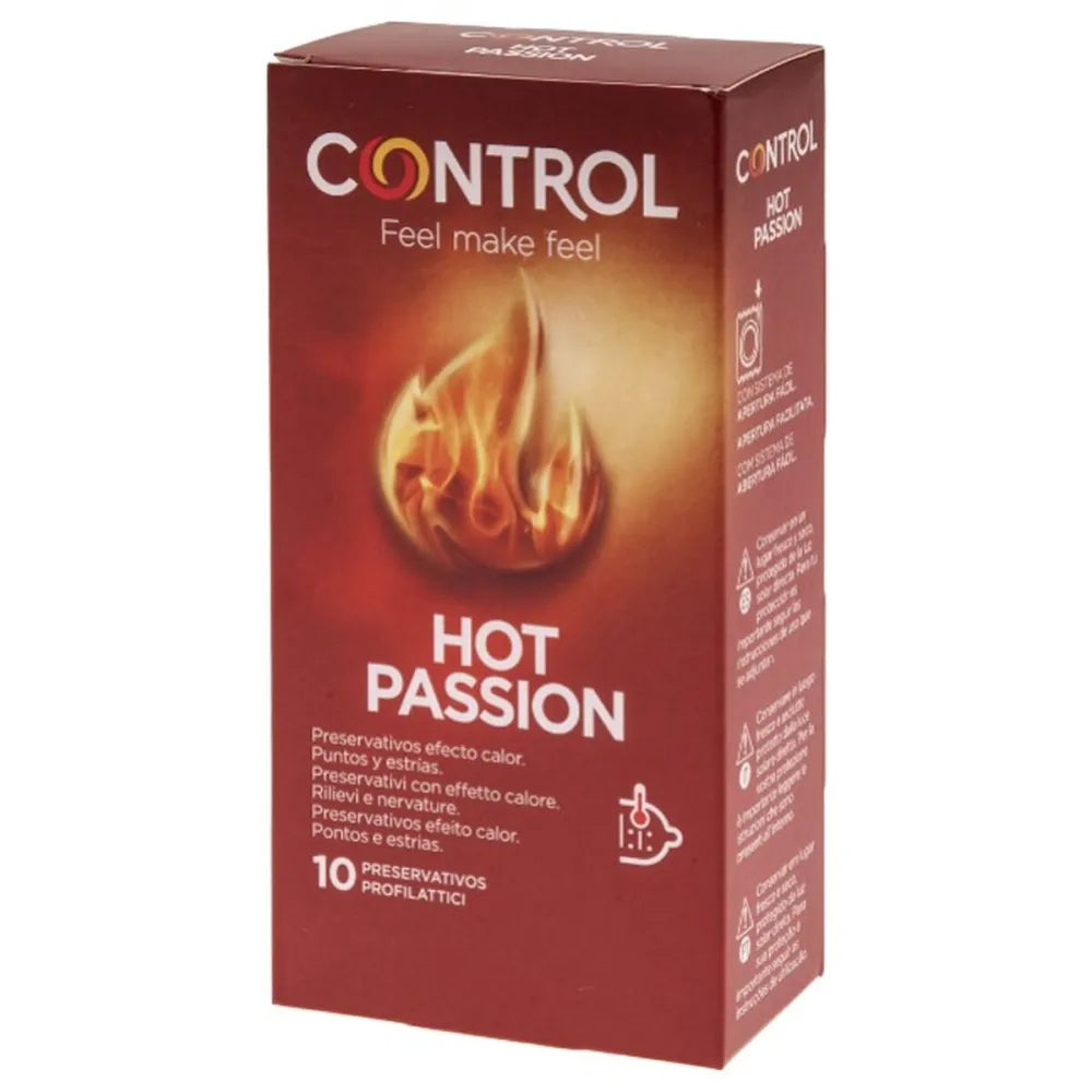 Condoms By Control Hot Passion 10 Units
