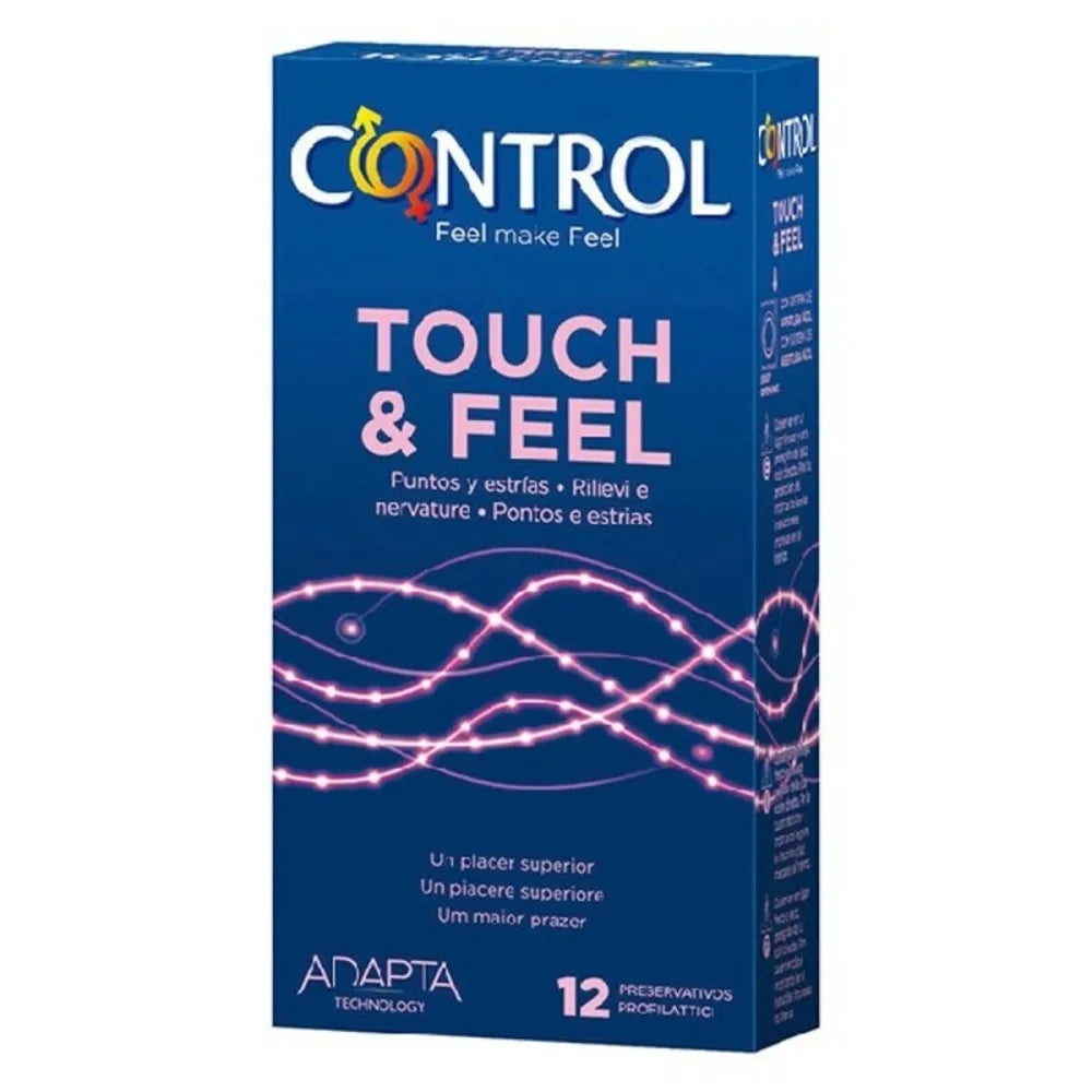 Condoms Touch And Feel By Control 12 Uds