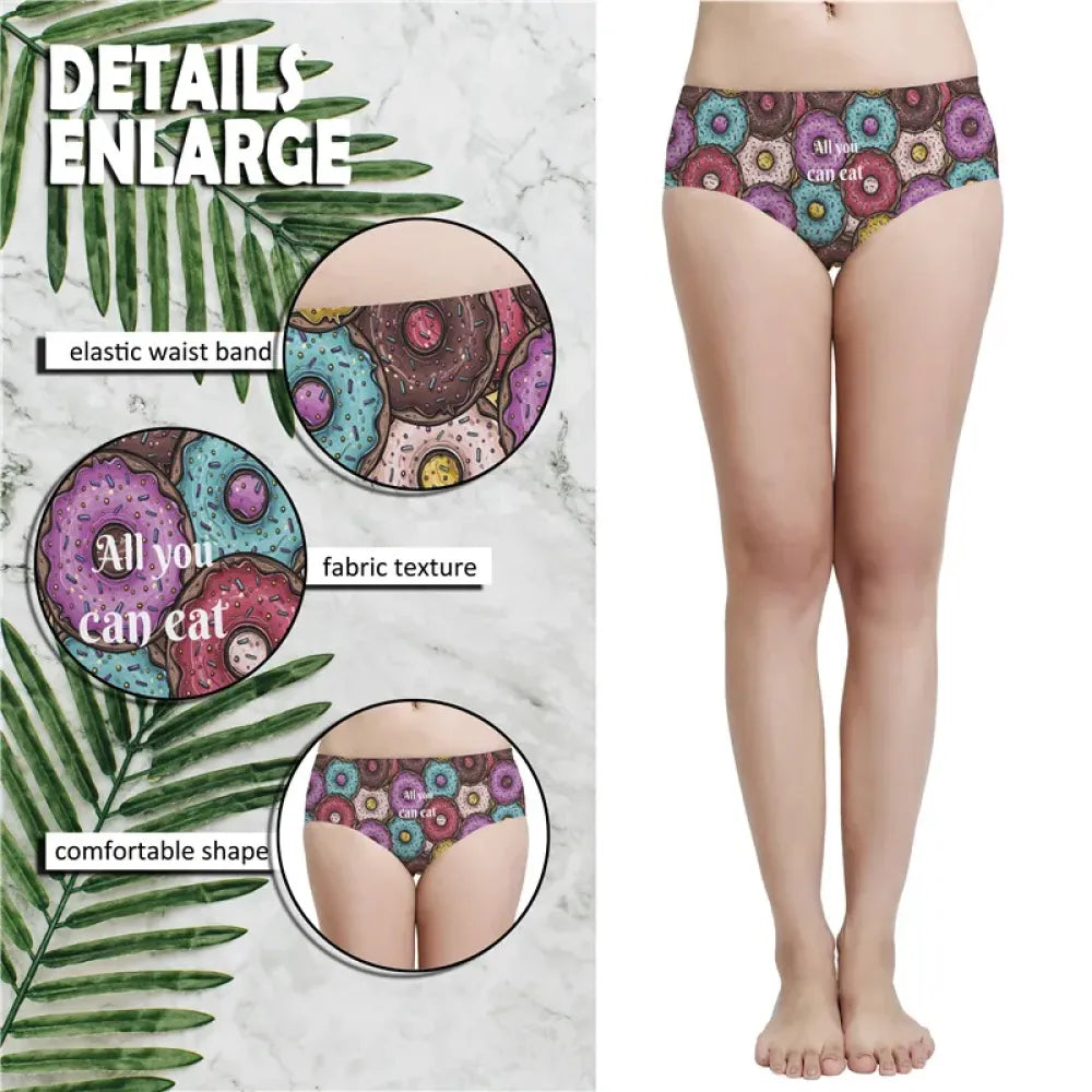 DeanFire Super Soft Kawaii Women’s Underwear Panties