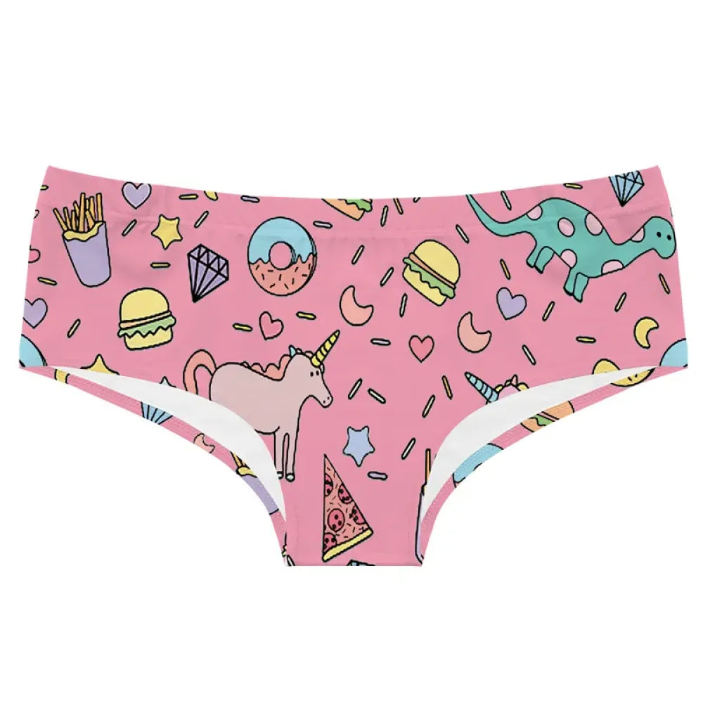 DeanFire Super Soft Novelty Hipster Women’s Underwear