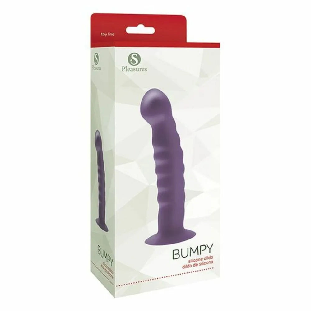 Dildo By S Pleasures Bumpy Purple