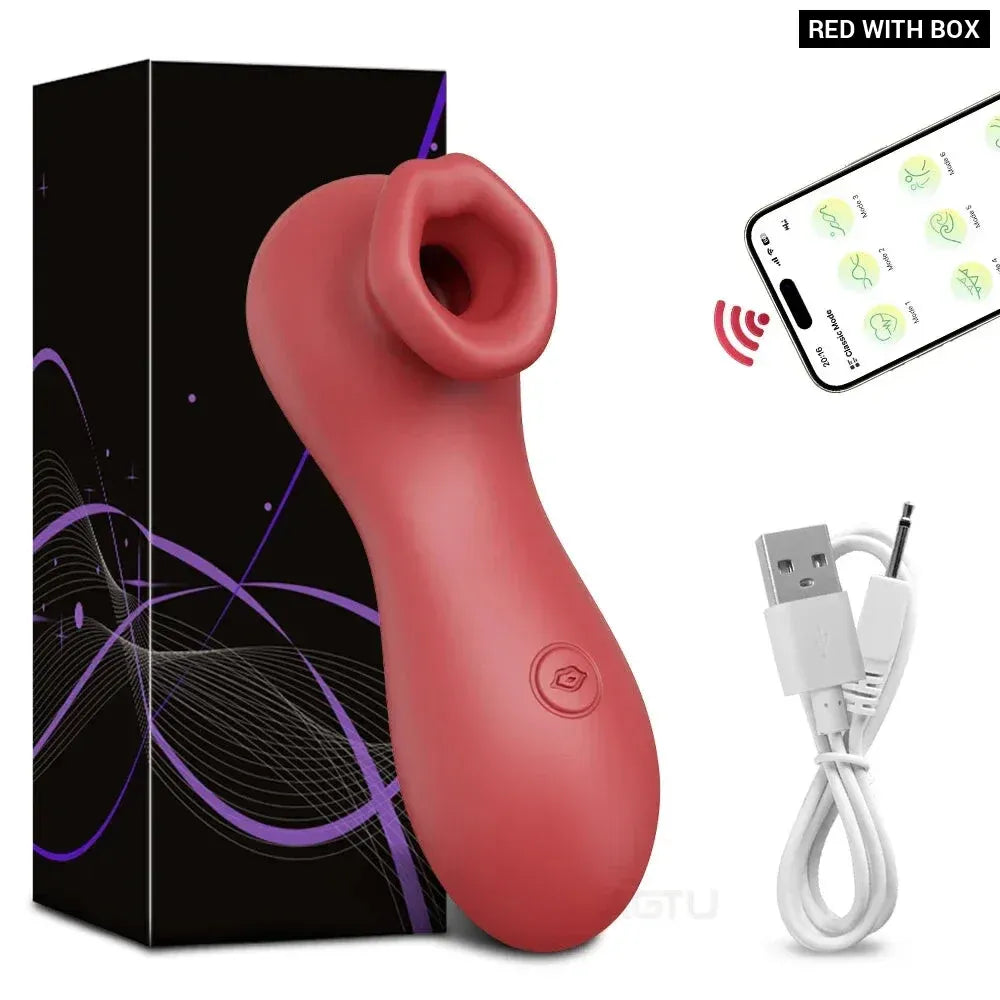 Female Clit Sucker Vibrator Vacuum Nipple Stimulator
