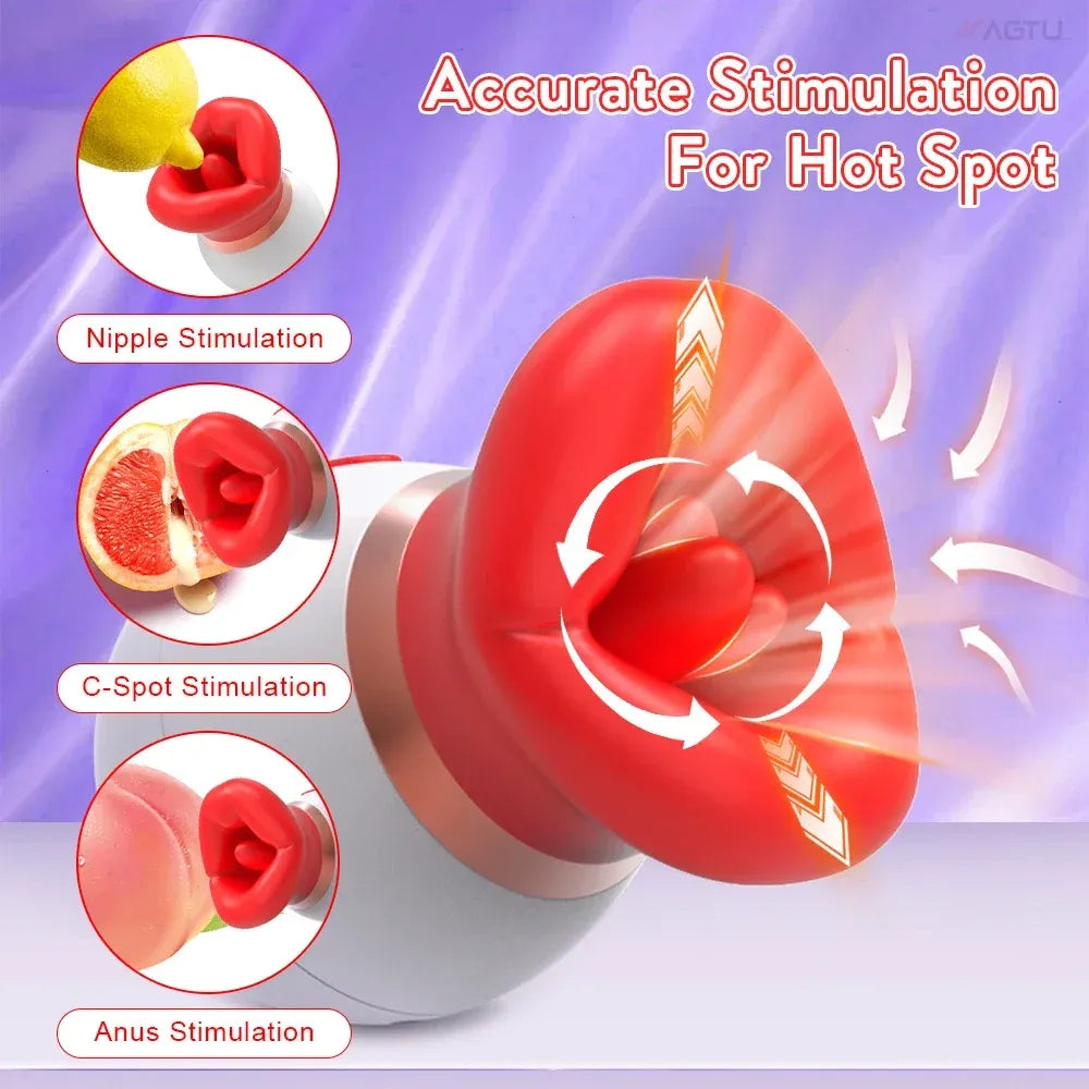 Female G Spot Vibrator for Oral Stimulation