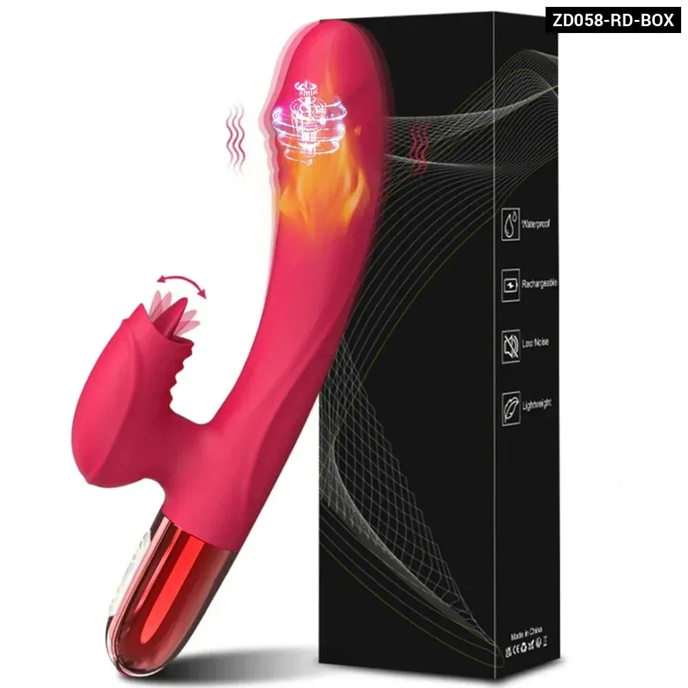 G Spot Vibrator Heating Clitoral Stimulation