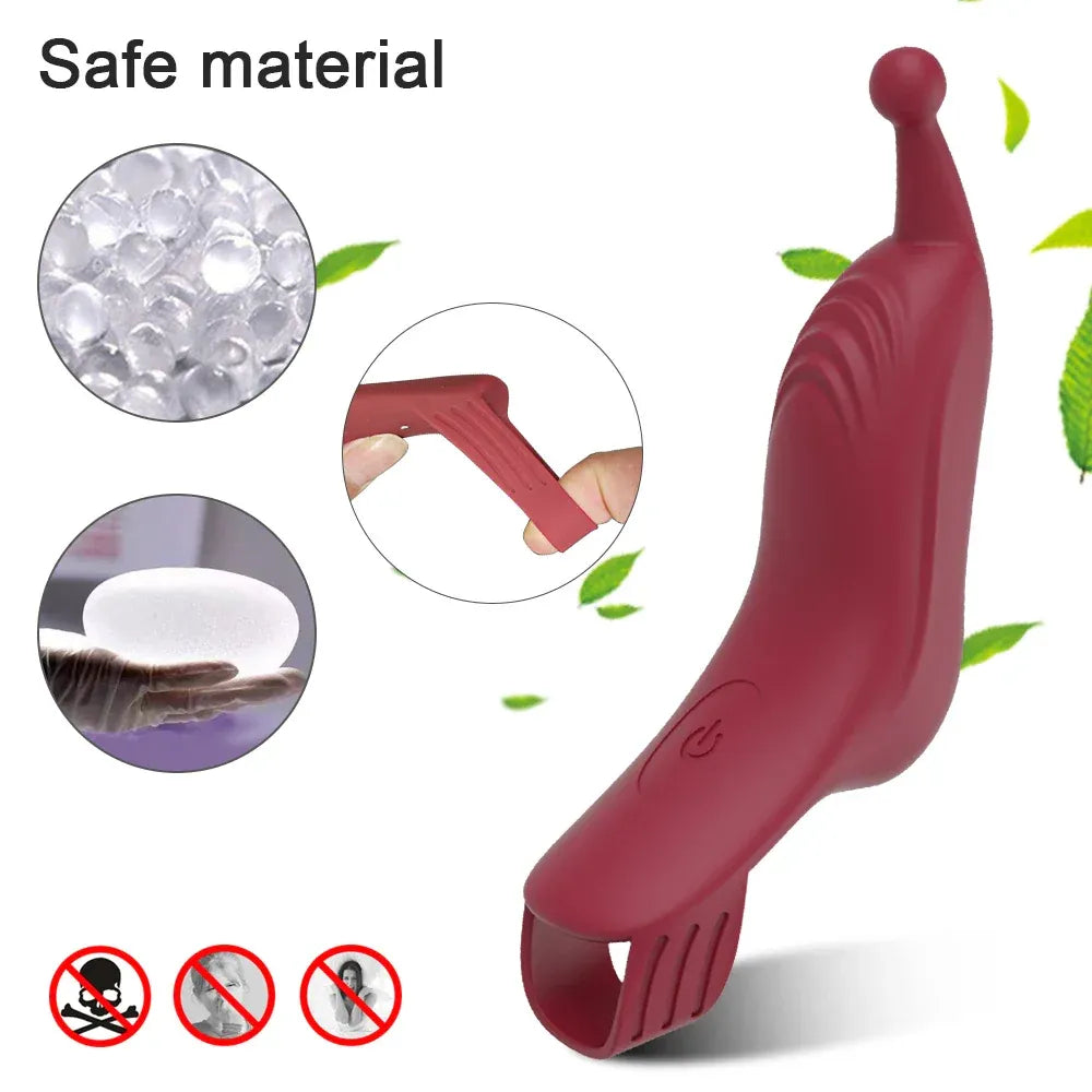 Intense Finger Vibrator for Women - Nipple & Clit