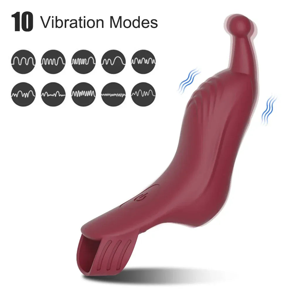 Intense Finger Vibrator for Women - Nipple & Clit