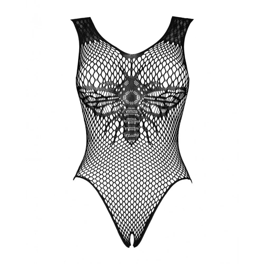 Leotard By Obsessive B134 Black Xl/Xxl