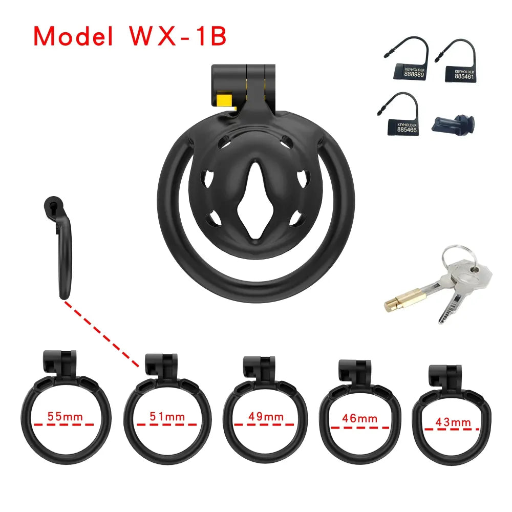 Lightweight Chastity Cage Cock Lock For Men Bondage Sex Toy