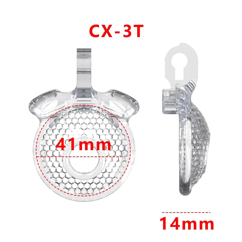 Lightweight Male Chastity Cage Cock Lock for Men Bondage