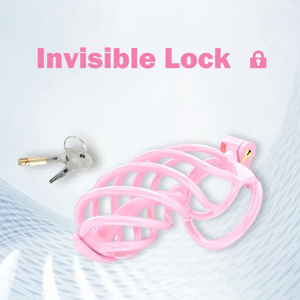 Lightweight Male Chastity Cage Plastic Cock Cage for Men