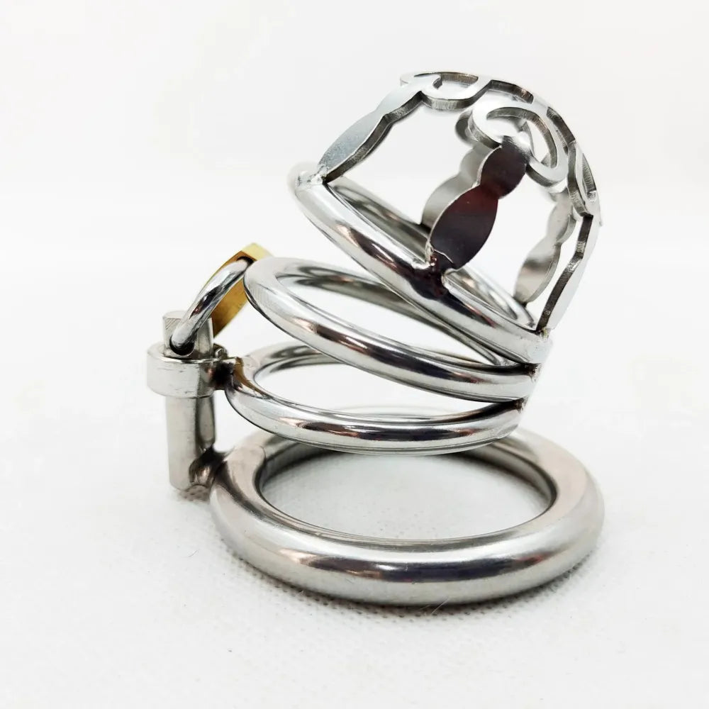 Male Chastity Cage for Comfortable Cock Locking for Bdsm