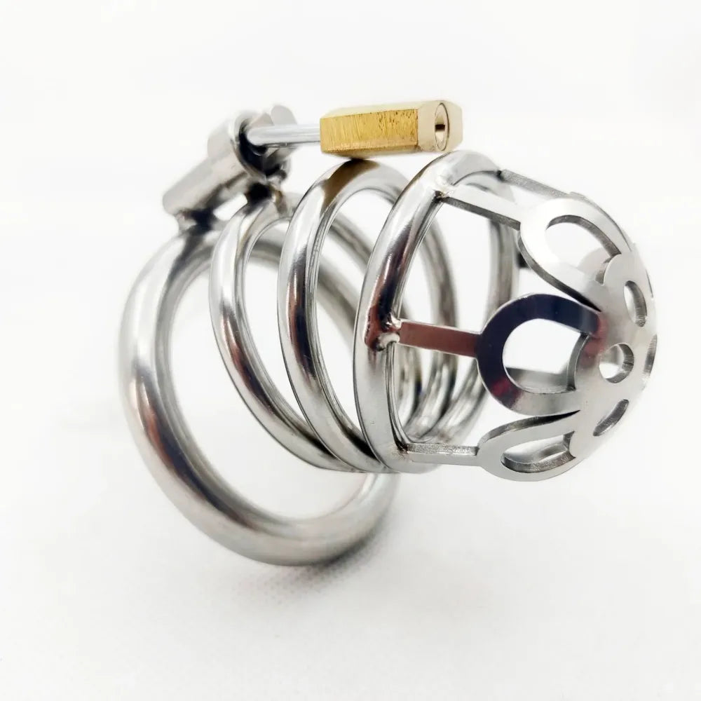 Male Chastity Cage for Comfortable Cock Locking for Bdsm