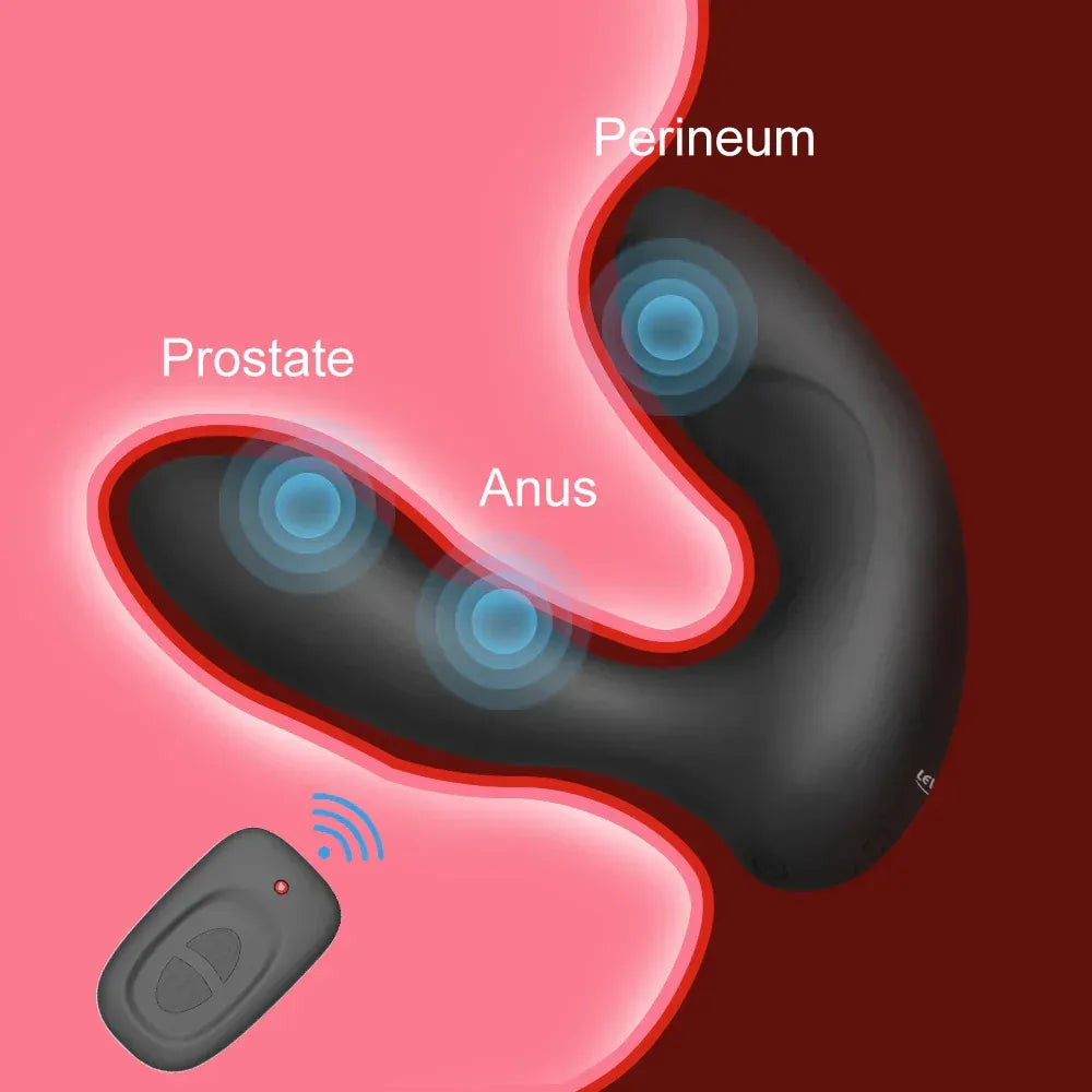 Men’S Prostate Massager Vibrating Butt Plug