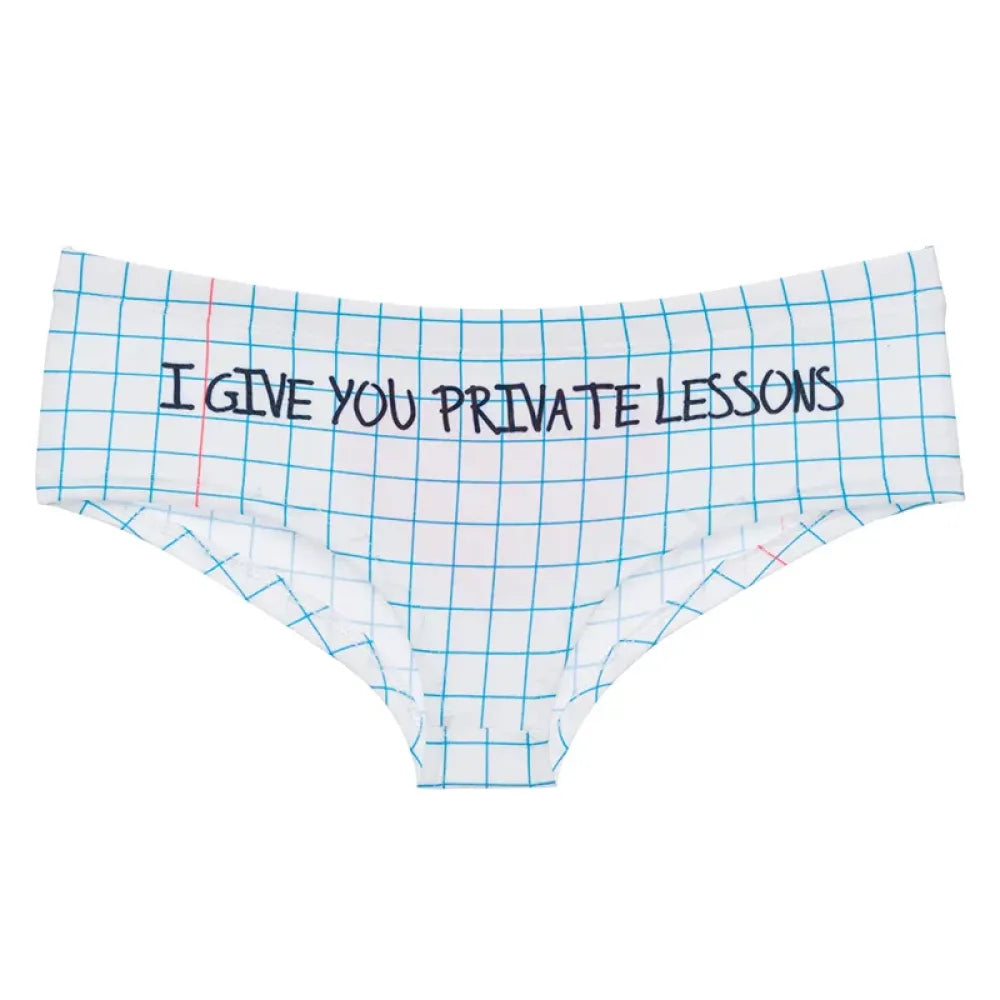 New Arrived Fashion 3D Private Lessons Pattern Print Cute
