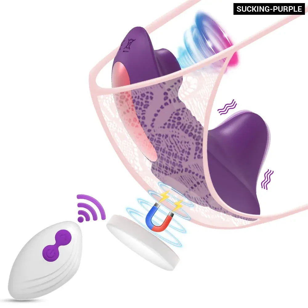 Remote Control Clit Stimulator Wearable Vibrating Panties