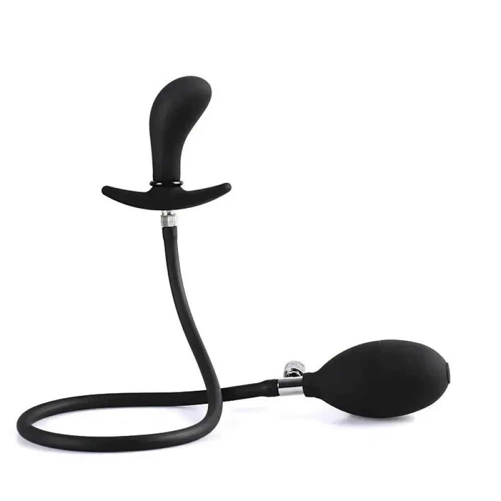 Silicone Inflatable Anal Plug Body Safe Waterproof Prostate