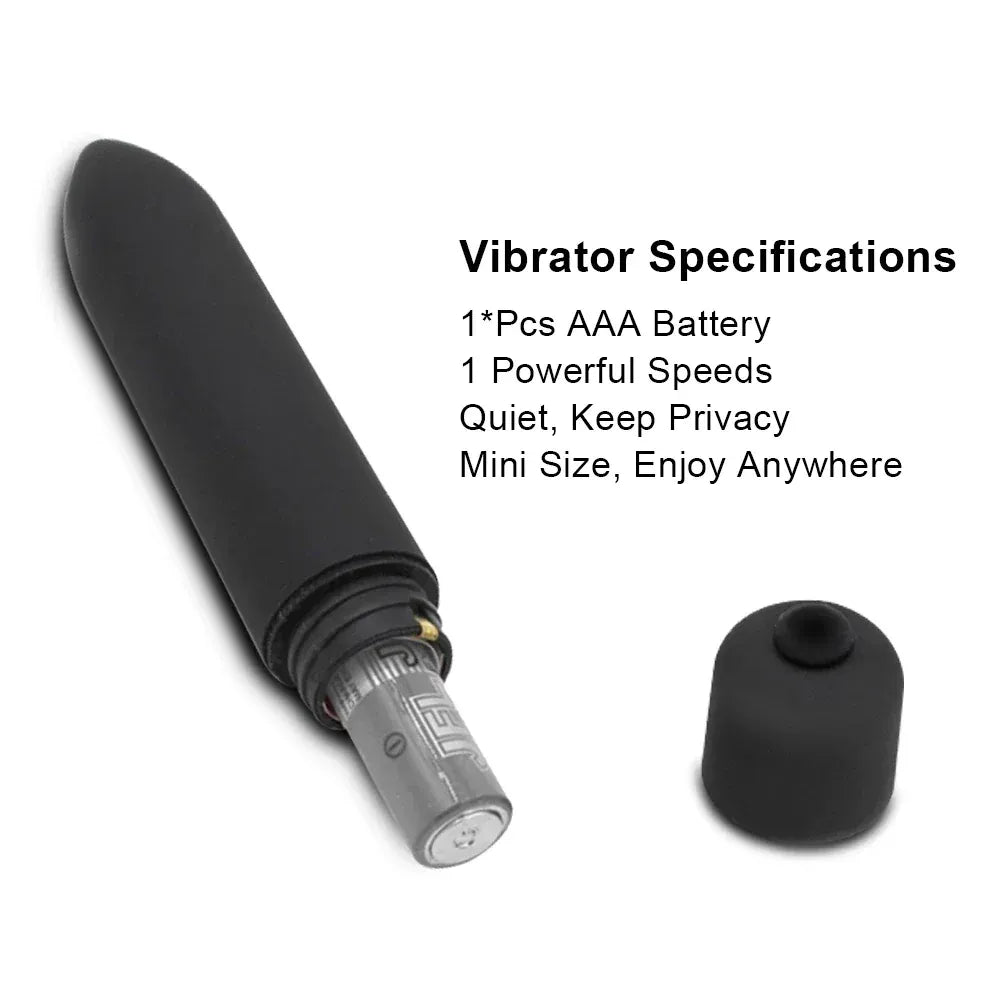 Silicone Prostate Massager with G Spot Vibrator