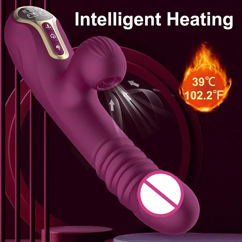 Telescopic Clit Sucker G Spot Stimulator