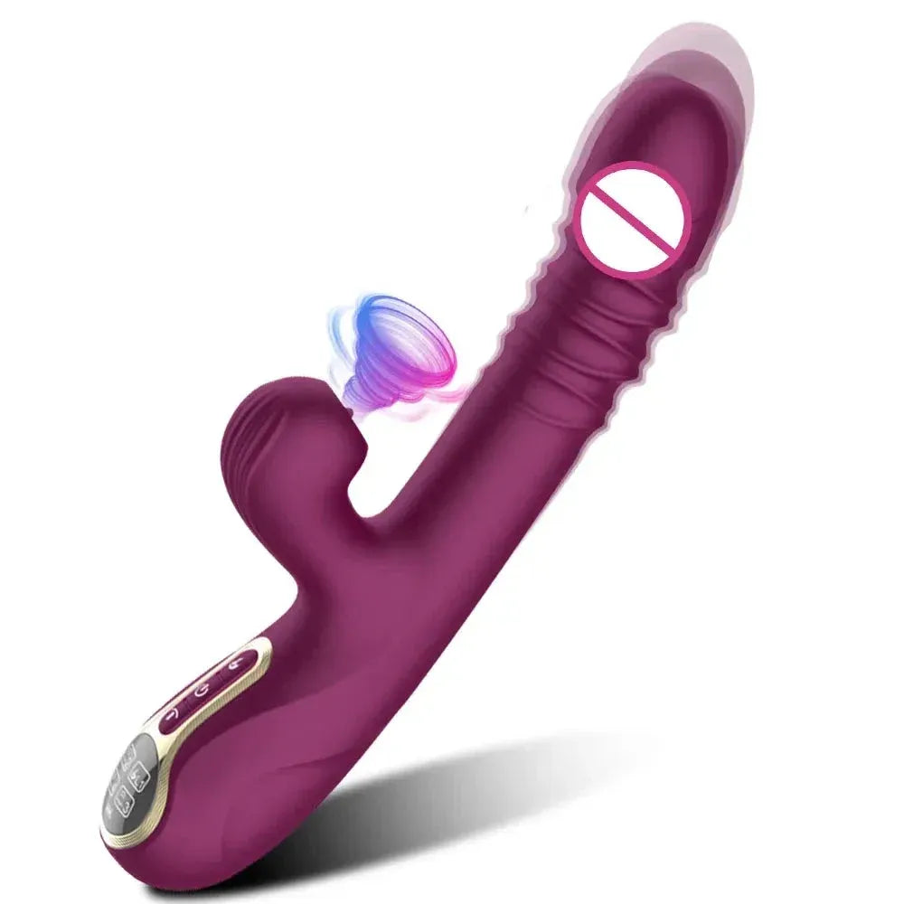 Telescopic Clit Sucker G Spot Stimulator