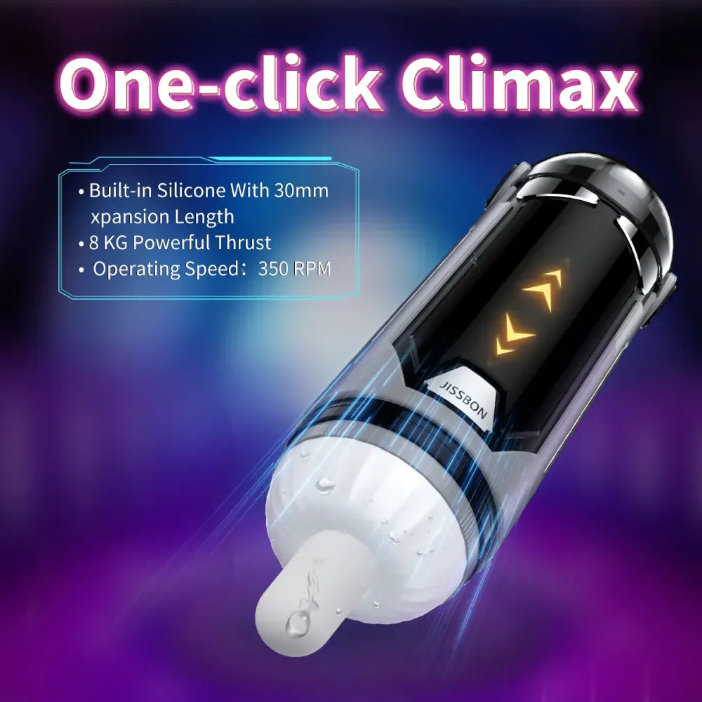 Telescopic Heating Masturbator Ejaculation