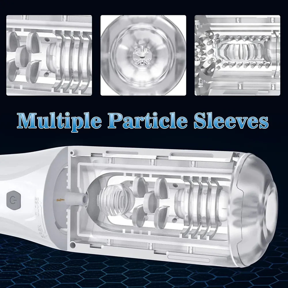 Telescopic Masturbator Cup Automatic Sucking Sex Machine