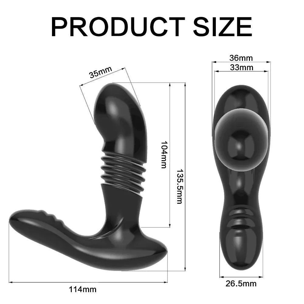 Telescopic Prostate Plug For Male Pleasure