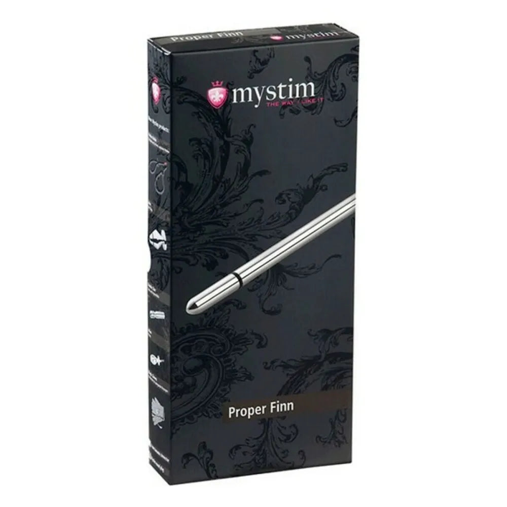 Thin Finn Urethral Sound By Mystim Silver