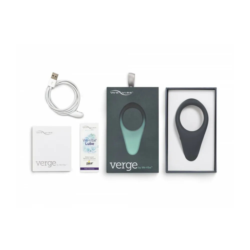 Verge Vibrating Ring By We-Vibe Snvgsg6 Grey