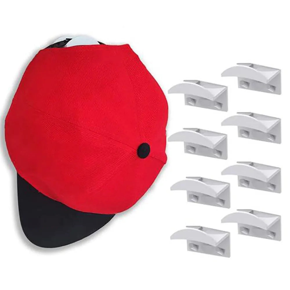 Vibe Geeks 10Pcs Self-Adhesive Multifunctional Hat Hooks