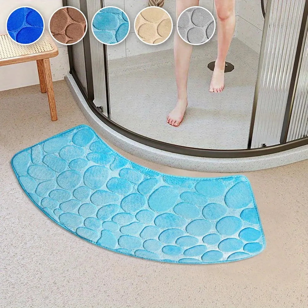 Vibe Geeks Quick Dry Water Absorbent Shower Carpet