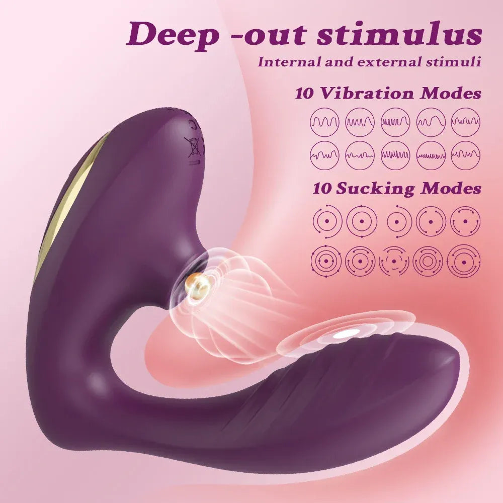 Vibrating Clit Sucker for Women G Spot Stimulator Female