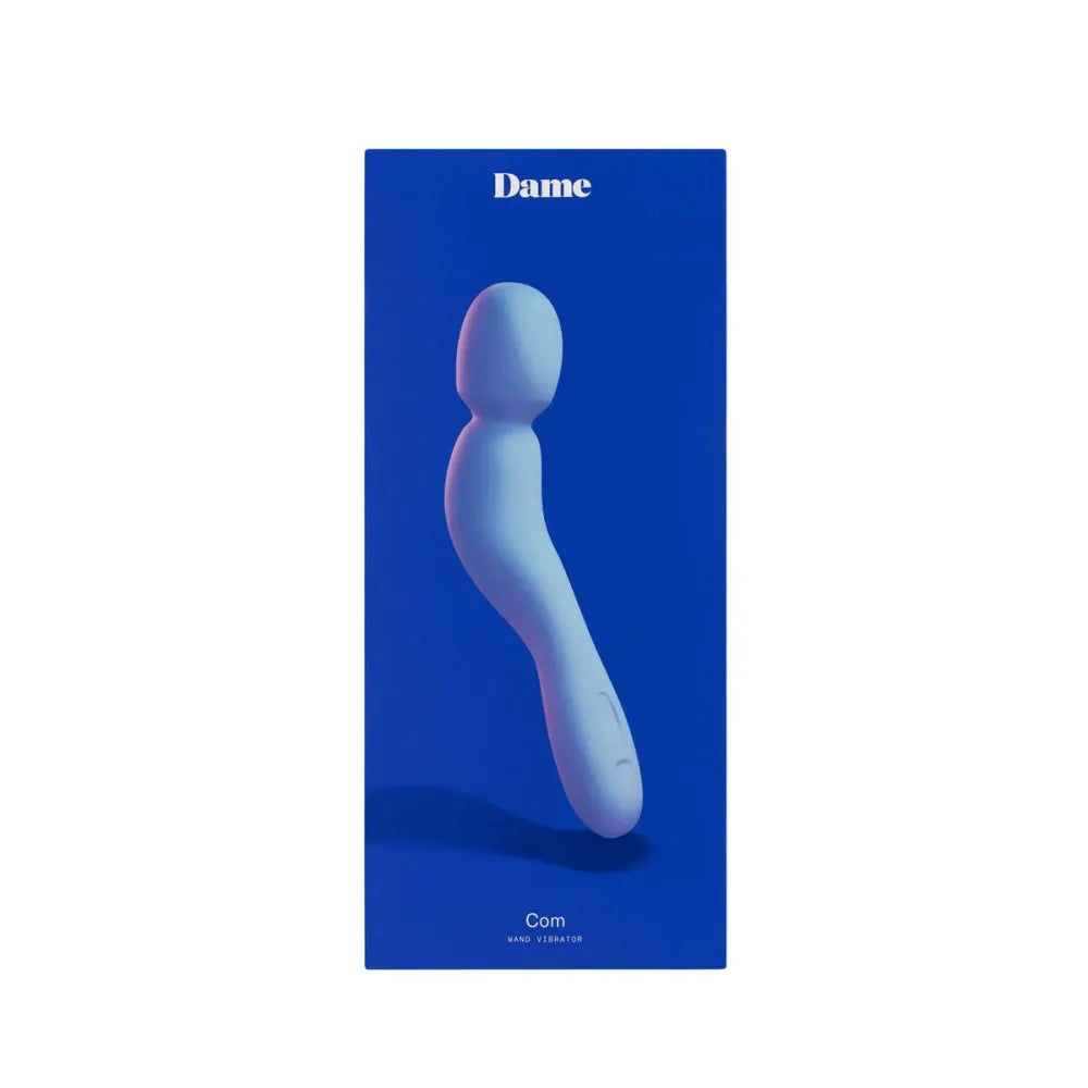Vibrator By Dame Com Wand Massager Periwinkle Blue