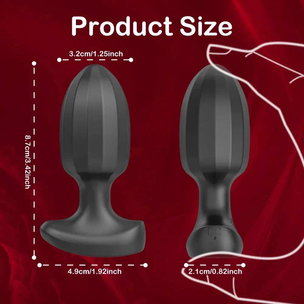 Wireless Bluetooth Anal Vibrator for Men and Women