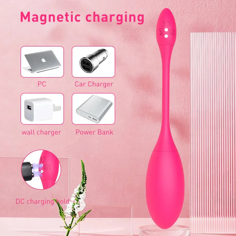 Wireless Dildo Egg Vibrator For Women Wearable G Spot
