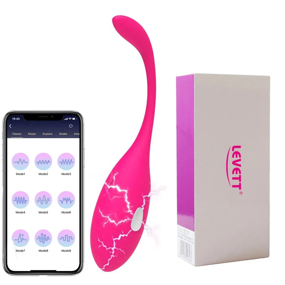 Wireless Electric Shock Egg Vibrator For Women