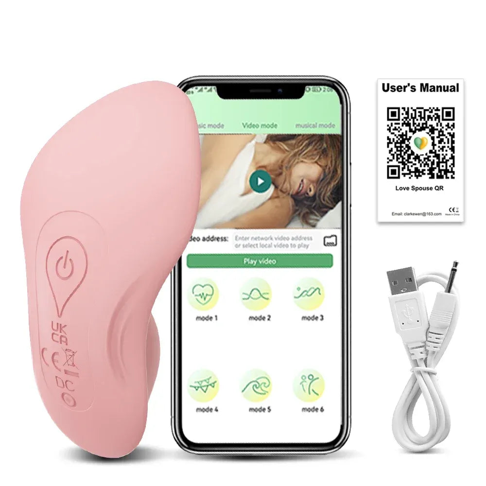 Wireless Panty Vibrator for Women Nipple Stimulation Couples